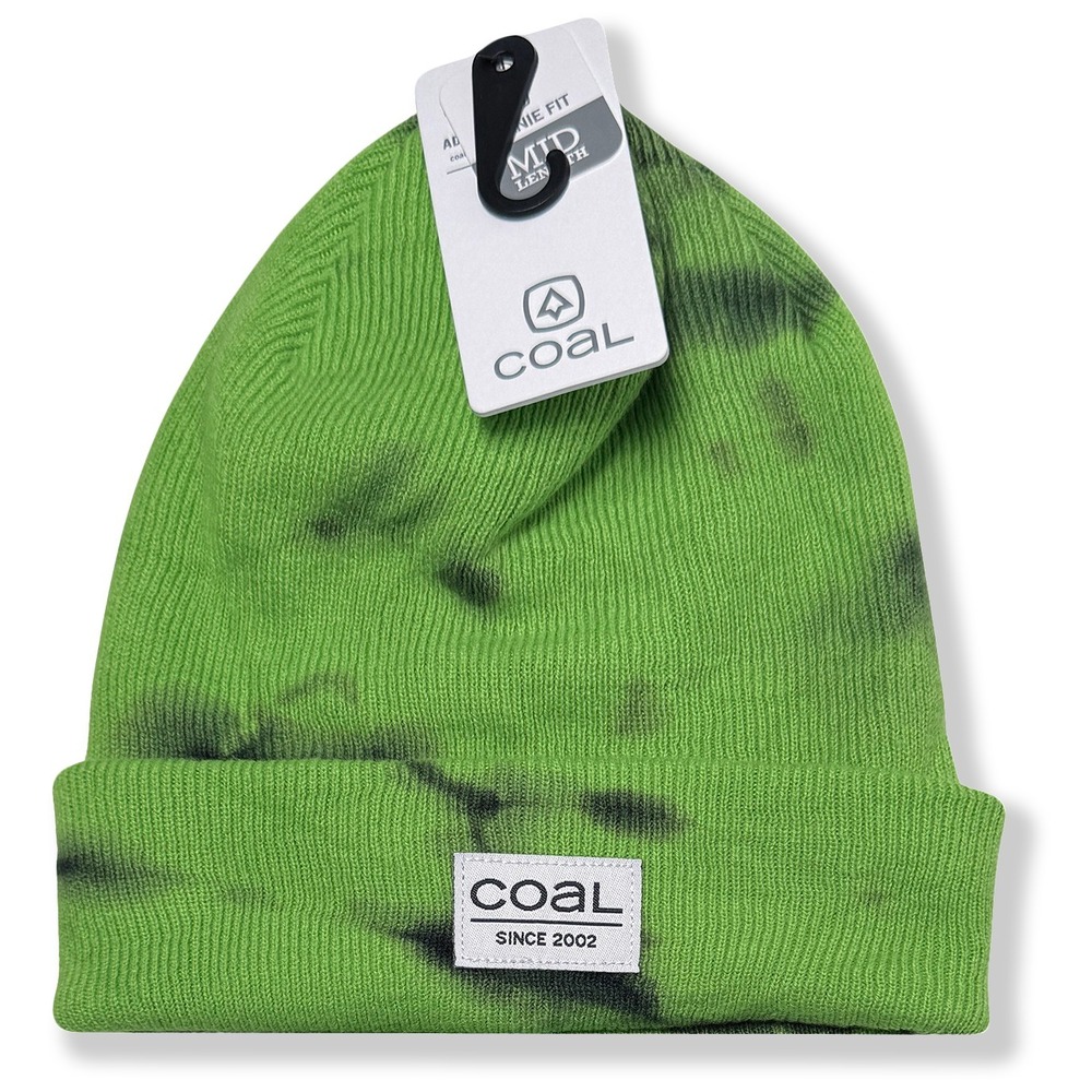 Coal Standard‎ Beanie - NWT Adult Unisex One Size Green Tie Dye - #45532-L1